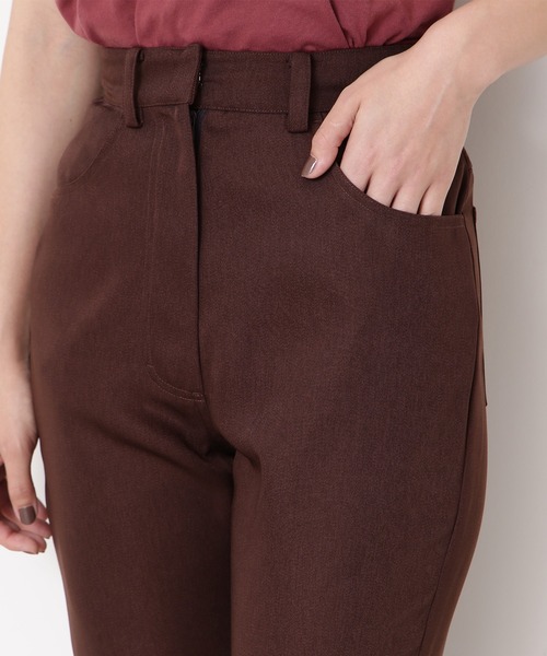 N.(N. Natural Beauty Basic)(エヌエヌナチュラルビューティーベーシック)の「【S Size Line】◆スリムストレートカラーパンツ(その他パンツ・レディース・ブラウン/レッド・SMALL/MEDIUM)」の11枚目の写真