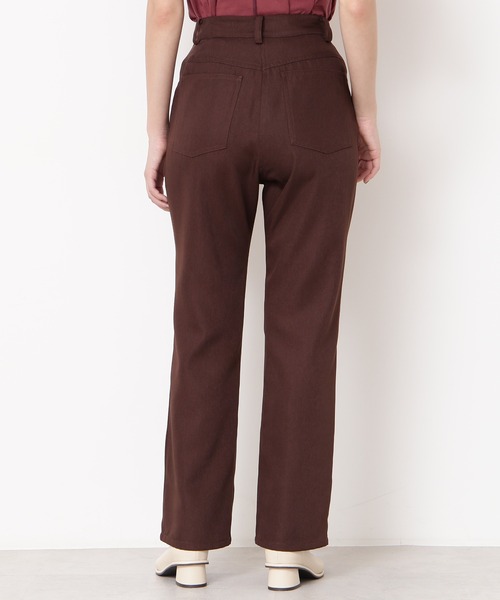 N.(N. Natural Beauty Basic)(エヌエヌナチュラルビューティーベーシック)の「【S Size Line】◆スリムストレートカラーパンツ(その他パンツ・レディース・ブラウン/レッド・SMALL/MEDIUM)」の10枚目の写真