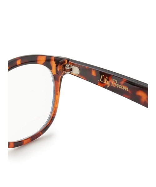 LILY BROWN（リリーブラウン）の「ブルーライトカットセルメガネ（メガネ・レディース・ブラック/ブラウン/グレー・FREE）」の15枚目の写真