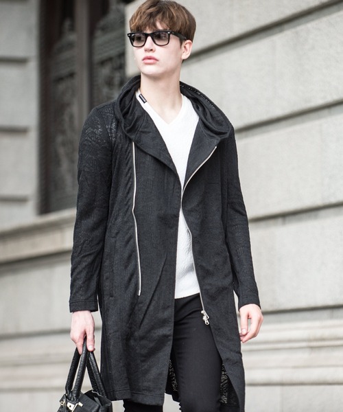 JOHNNY STAR LONG-LOTUS(ジョニースターロング-ロータス)フードライダース ロング カーディガン ガウン