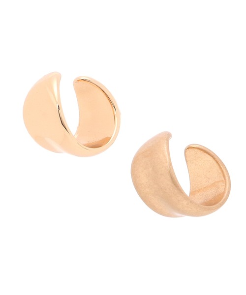 Kastane（カスタネ）の「【fiw.】ワイドメタルイヤカフ（イヤーカフ・レディース・シルバー/ゴールド・FREE）」の3枚目の写真