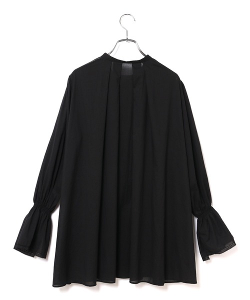 ADAM ET ROPE'（アダムエロペ）の「フリルカフブラウス（シャツ/ブラウス・レディース・ホワイト/ブラック・FREE）」の8枚目の写真