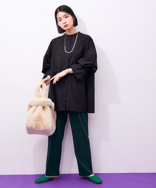 ADAM ET ROPE'（アダムエロペ）の「フリルカフブラウス（シャツ
