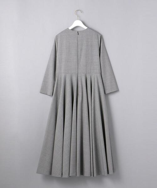 FLICKA(フリッカ)の「<FLICKA(フリッカ)>アタッチドカラー フレア ワンピース(ワンピース・レディース・ダークグレー・0)」の16枚目の写真