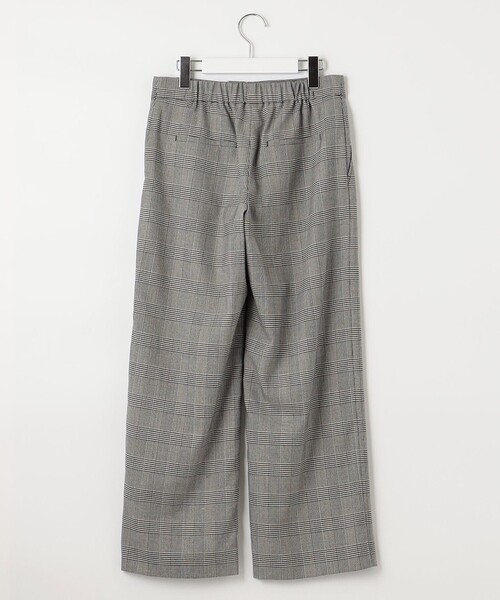 J.PRESS(ジェイプレス)の「T/R ウールストレッチグレンチェックⅡ ストレート パンツ(その他パンツ・レディース・ブラック系3/ネイビー系3・T13/T17/T15)」の12枚目の写真