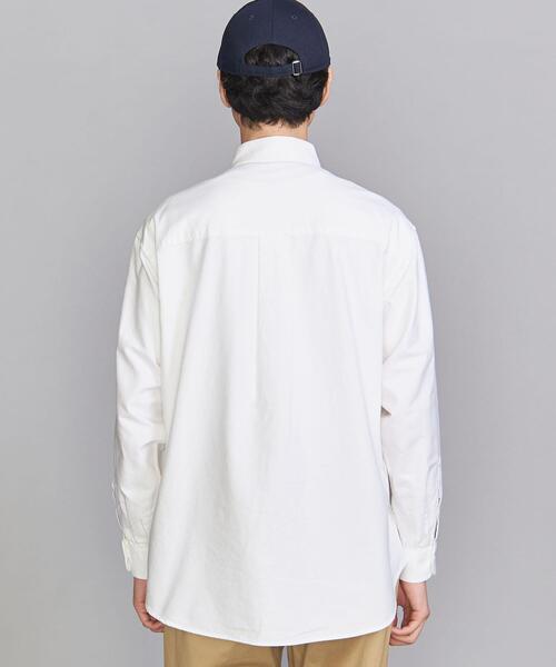 BEAUTY&YOUTH UNITED ARROWS（ビューティーアンドユースユナイテッドアローズ）の「BY ボタニカル オックスフォード ビッグシルエット シャツ（シャツ/ブラウス・メンズ・ホワイト/ベージュ/ダークグレー・S/M/L/XL/XXL）」の16枚目の写真