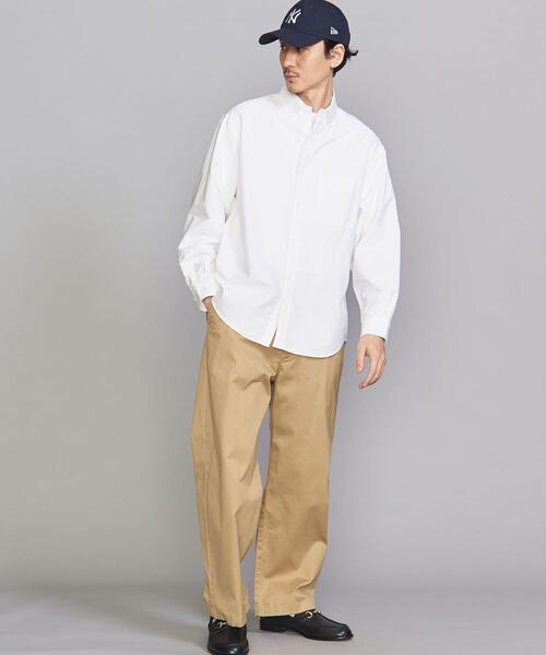 BEAUTY&YOUTH UNITED ARROWS（ビューティーアンドユースユナイテッドアローズ）の「BY ボタニカル オックスフォード ビッグシルエット シャツ（シャツ/ブラウス・メンズ・ホワイト/ベージュ/ダークグレー・S/M/L/XL/XXL）」の19枚目の写真