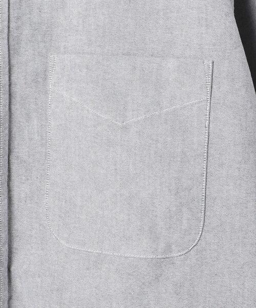 BEAUTY&YOUTH UNITED ARROWS（ビューティーアンドユースユナイテッドアローズ）の「BY ボタニカル オックスフォード ビッグシルエット シャツ（シャツ/ブラウス・メンズ・ホワイト/ベージュ/ダークグレー・S/M/L/XL/XXL）」の5枚目の写真