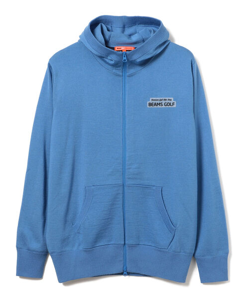 BEAMS GOLF　切り替え裏付きニットブルゾン　新品未使用品 MEN＞BEAMS GOLF ORANGE LABEL / 裏付き ニット ブルゾン