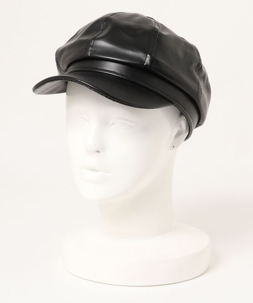 one way(ワンウェイ)の「【oneway】8マイハギレザーキャスケット(ハット・レディース・ブラック/ブラウン・FREE)」の9枚目の写真