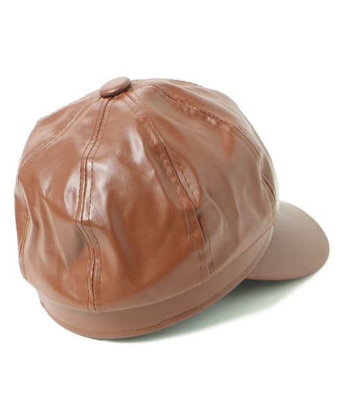 one way(ワンウェイ)の「【oneway】8マイハギレザーキャスケット(ハット・レディース・ブラック/ブラウン・FREE)」の6枚目の写真