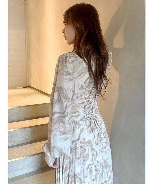 RESEXXY（リゼクシー）の「コルセットプリーツシャツワンピース（ワンピース・レディース・ベージュ/グリーン/その他1・FREE）」の15枚目の写真