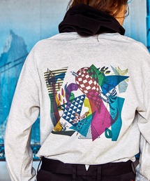 AlexanderLeeChang | AlexanderLeeChang アレキサンダーリーチャン / YOSHI47 LT プリントビッグシルエットロンT / AC012118(Tシャツ/カットソー)