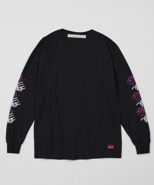 AlexanderLeeChang（アレキサンダーリーチャン）の「AlexanderLeeChang アレキサンダーリーチャン / YOSHI47 LT プリントビッグシルエットロンT / AC012118（Tシャツ/カットソー・メンズ・ブラック/アッシュグレー/バーガンディー・2/4/3）」の9枚目の写真