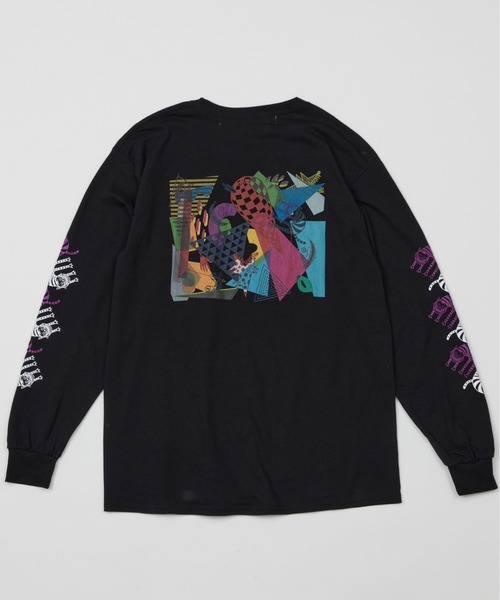 AlexanderLeeChang（アレキサンダーリーチャン）の「AlexanderLeeChang アレキサンダーリーチャン / YOSHI47 LT プリントビッグシルエットロンT / AC012118（Tシャツ/カットソー・メンズ・ブラック/アッシュグレー/バーガンディー・2/4/3）」の10枚目の写真