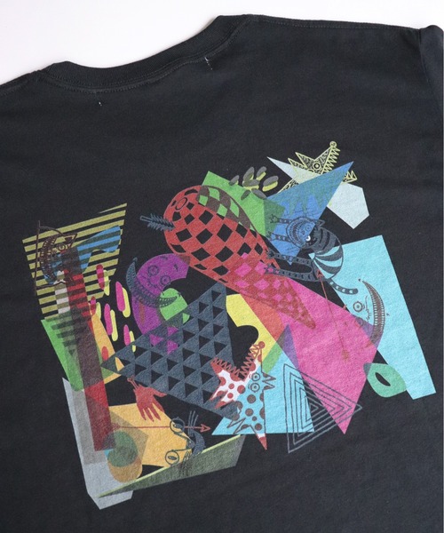 AlexanderLeeChang（アレキサンダーリーチャン）の「AlexanderLeeChang アレキサンダーリーチャン / YOSHI47 LT プリントビッグシルエットロンT / AC012118（Tシャツ/カットソー・メンズ・ブラック/アッシュグレー/バーガンディー・2/4/3）」の12枚目の写真