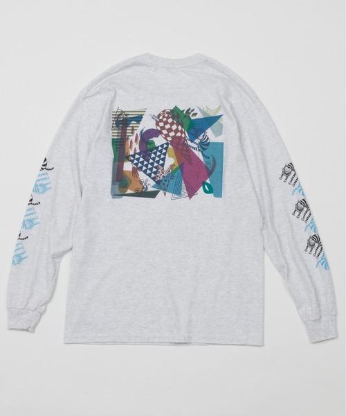 AlexanderLeeChang（アレキサンダーリーチャン）の「AlexanderLeeChang アレキサンダーリーチャン / YOSHI47 LT プリントビッグシルエットロンT / AC012118（Tシャツ/カットソー・メンズ・ブラック/アッシュグレー/バーガンディー・2/4/3）」の15枚目の写真