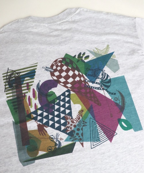 AlexanderLeeChang（アレキサンダーリーチャン）の「AlexanderLeeChang アレキサンダーリーチャン / YOSHI47 LT プリントビッグシルエットロンT / AC012118（Tシャツ/カットソー・メンズ・ブラック/アッシュグレー/バーガンディー・2/4/3）」の17枚目の写真