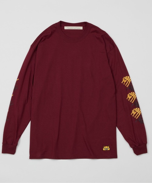 AlexanderLeeChang（アレキサンダーリーチャン）の「AlexanderLeeChang アレキサンダーリーチャン / YOSHI47 LT プリントビッグシルエットロンT / AC012118（Tシャツ/カットソー・メンズ・ブラック/アッシュグレー/バーガンディー・2/4/3）」の20枚目の写真