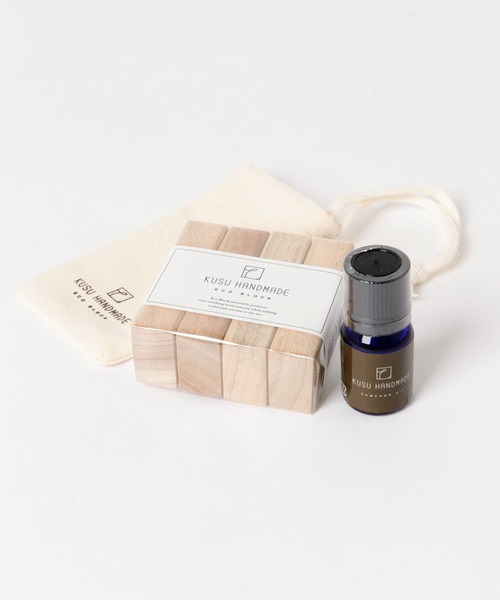 URBAN RESEARCH DOORS(アーバンリサーチドアーズ)の「KUSU HANDMADE エコブロック4個+オイル+ポーチセット(インテリア雑貨・レディース・その他1・ONE)」の8枚目の写真