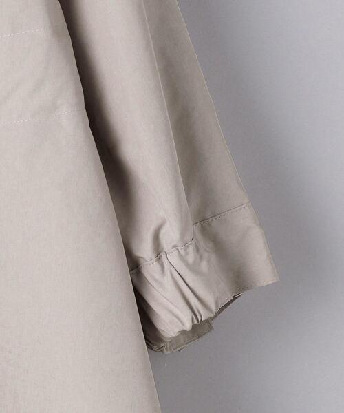 UNITED ARROWS(ユナイテッドアローズ)の「<UNITED ARROWS>ギャザー Aライン ブルゾン B(ブルゾン・レディース・ライトグレー/ブラック・38/36)」の19枚目の写真