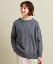 BEAUTY&YOUTH UNITED ARROWS | BY ヘアリークルーネックニットプルオーバー ∴(ニット/セーター)