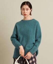 BEAUTY&YOUTH UNITED ARROWS | BY ヘアリークルーネックニットプルオーバー ∴(ニット/セーター)