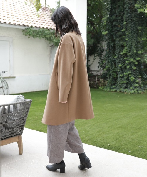 LAKOLE（ラコレ）の「ツイードバックリボンサロペット / 229019（サロペット/オーバーオール・レディース・ブラウン/グレー/サンドベージュ・SMALL/MEDIUM）」の13枚目の写真