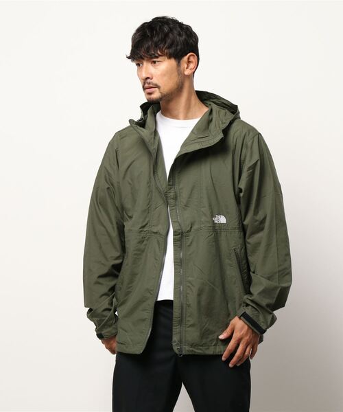 THE NORTH FACE（ザノースフェイス）の「【THE NORTH FACE】NP71830 COMPACT JACKET（マウンテンパーカー・メンズ・オリーブ/ブラック/グリーン・MEDIUM/LARGE/X-LARGE）」の3枚目の写真