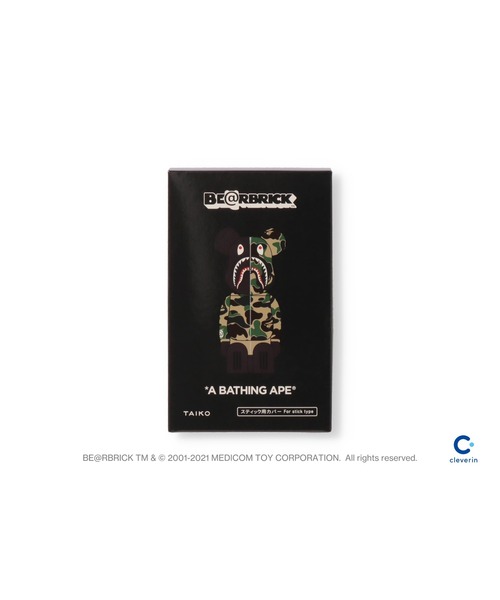 BAPE® X cleverin  BE@RBRICK BAPE® × BE@RBRICK × cleverin BE@RBRICK with the efficacy of