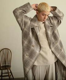 NILWAY | チェックツイードオーバーダブルチェスターコート(チェスターコート)