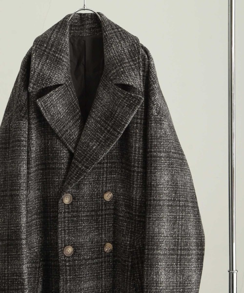 NILWAY（ニルウェイ）の「チェックツイードオーバーダブルチェスター