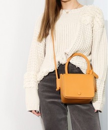 Per sist ence/パーシエンス フェイクレザー フラップミニショルダー
