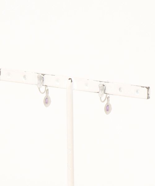 rapiecage（ラピエサージュ）の「マーキスフレームストーンイヤリング（イヤリング・レディース・シルバー/ゴールド・FREE）」の7枚目の写真