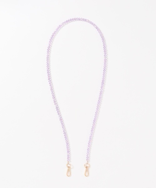 natural couture（ナチュラルクチュール）の「【WEB限定】選べるショルダーチェーン（その他小物・レディース・グレー/レッド/ピンク/グリーン/クリア/ラベンダー/その他1・FREE）」の3枚目の写真