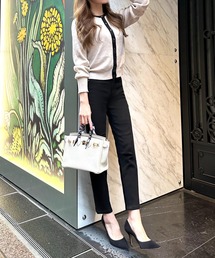 KOBE LETTUCE | [岡部あゆみさんコラボ]スリムストレートデニムパンツ(デニムパンツ)