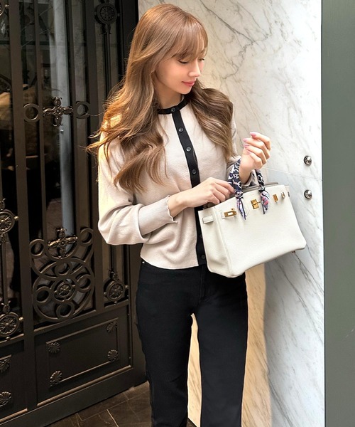 KOBE LETTUCE（コウベレタス）の「[岡部あゆみさんコラボ]スリムストレートデニムパンツ（デニムパンツ・レディース・ブルー/ダークインディゴブルー/ライトブルー/グレー/ブラック系・S/M/XS）」の11枚目の写真