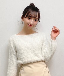 titty＆Co. PETIT | 【titty&Co.PETIT】ショートシャギーニットトップス(ニット/セーター)