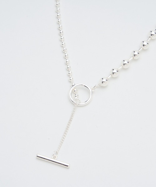 COLONY 2139（コロニートゥーワンスリーナイン）の「ミックスボールチェーンネックレス（ネックレス・レディース・シルバー/ゴールド・FREE）」の4枚目の写真