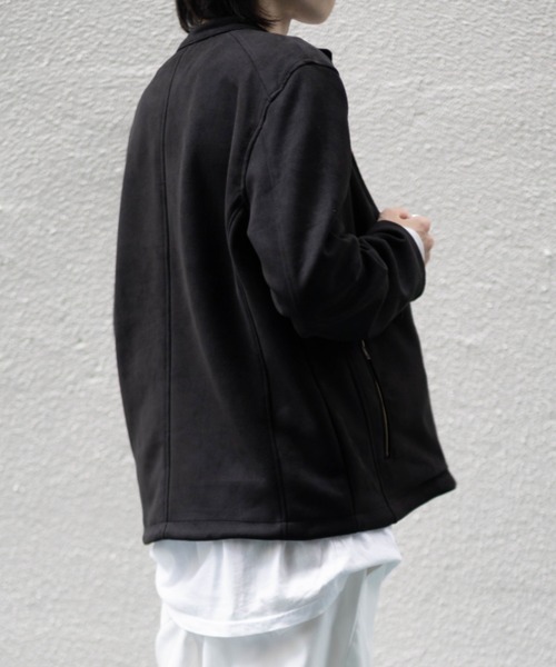 NYLAUS(ナイラス)の「フェイクスウェード シングルライダースジャケット(ライダースジャケット・メンズ・ブラック/キャメル・M/L/LL)」の21枚目の写真