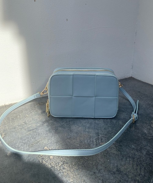 DouDou（ドゥドゥ）の「【新色追加】【WEB限定】メッシュサイフショルダー（ショルダーバッグ・レディース・サックスブルー/ブラック/ベージュ/アイボリー・FREE）」の6枚目の写真