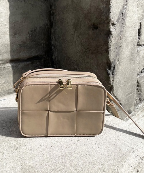 DouDou（ドゥドゥ）の「【新色追加】【WEB限定】メッシュサイフショルダー（ショルダーバッグ・レディース・サックスブルー/ブラック/ベージュ/アイボリー・FREE）」の15枚目の写真