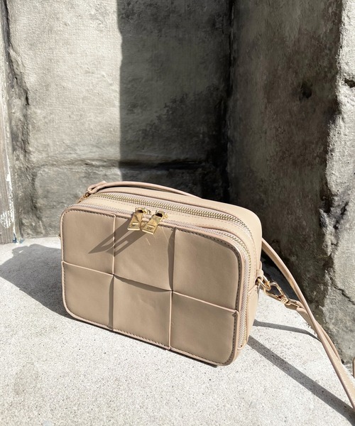 DouDou（ドゥドゥ）の「【新色追加】【WEB限定】メッシュサイフショルダー（ショルダーバッグ・レディース・サックスブルー/ブラック/ベージュ/アイボリー・FREE）」の13枚目の写真