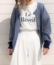 Q | 透かし編みショートカーデ(カーディガン/ボレロ)