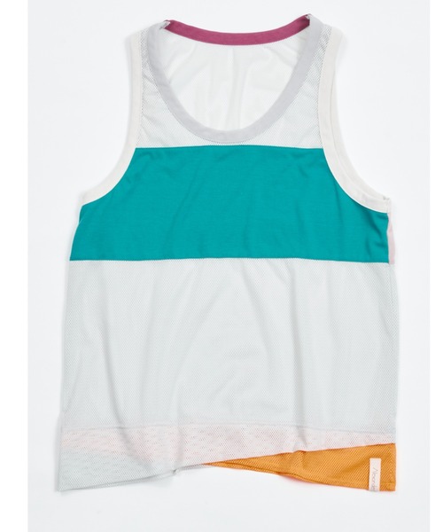 AlexanderLeeChang(アレキサンダーリーチャン)の「AlexanderLeeChang アレキサンダーリーチャン / MESH TANK 22 メッシュタンクトップ 22/ AC012204(タンクトップ・レディース・ブラック/グレー・2/3)」の7枚目の写真