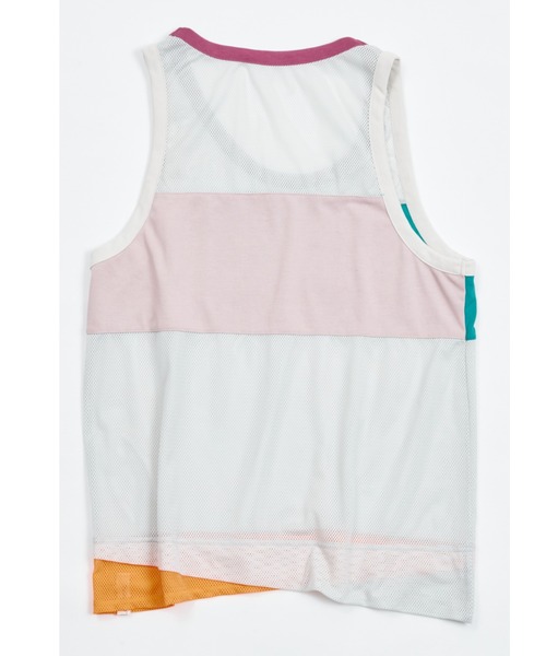 AlexanderLeeChang(アレキサンダーリーチャン)の「AlexanderLeeChang アレキサンダーリーチャン / MESH TANK 22 メッシュタンクトップ 22/ AC012204(タンクトップ・レディース・ブラック/グレー・2/3)」の10枚目の写真