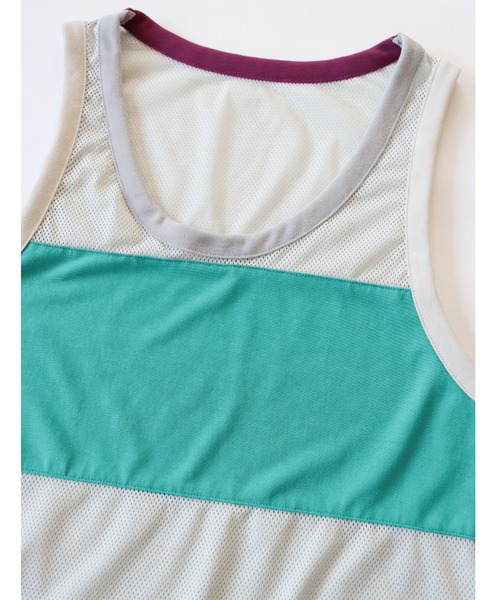 AlexanderLeeChang(アレキサンダーリーチャン)の「AlexanderLeeChang アレキサンダーリーチャン / MESH TANK 22 メッシュタンクトップ 22/ AC012204(タンクトップ・レディース・ブラック/グレー・2/3)」の12枚目の写真