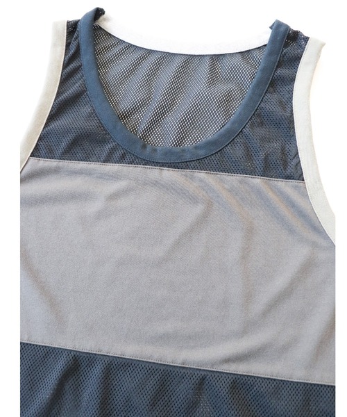 AlexanderLeeChang(アレキサンダーリーチャン)の「AlexanderLeeChang アレキサンダーリーチャン / MESH TANK 22 メッシュタンクトップ 22/ AC012204(タンクトップ・レディース・ブラック/グレー・2/3)」の14枚目の写真