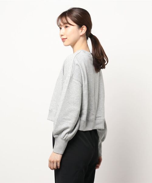 Cheek(チーク)の「刺繍裏毛プルオーバー(スウェット・レディース・グレー/イエロー/オフホワイト・MEDIUM)」の4枚目の写真