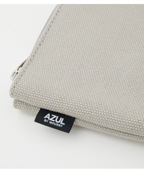 AZUL by moussy(アズールバイマウジー)の「AZUL CANVAS MINI WALLET/AZULキャンバスミニウォレット(コインケース・メンズ・イエロー/ライトブルー/オフホワイト/ライトグレー/ブラック・FREE)」の19枚目の写真